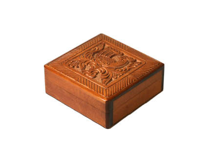 ethnic fashion creative casket tree isolated whiteの写真素材