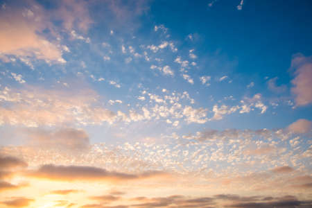Sunset Sky with Clouds San Diego, California 
