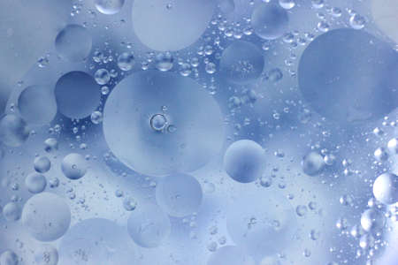 Random light water bubbles. Photo