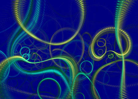 Sea depth. Computer generated pictureの写真素材