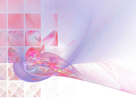 Rose-n-lilac abstract backgroundの写真素材