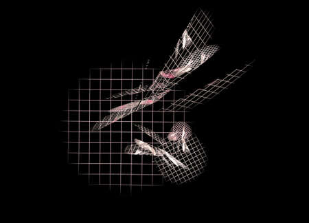 Matrix.Computer generated pictureの写真素材