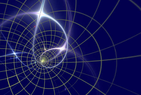 Computer generated techno abstract pictureの写真素材