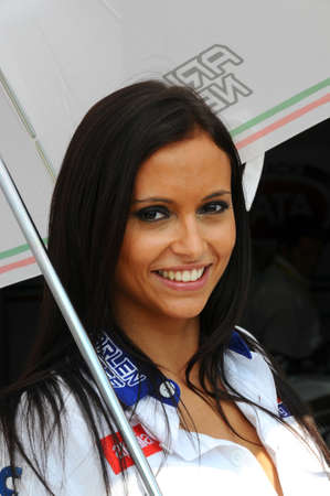 Paddock Girl at Championshipのeditorial素材