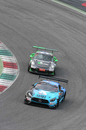 12h Hankook Mugello 18 March 2017: #25 HTP Motorsport, Mercedes AMG GT3: Wim de Pundert, Bernd...