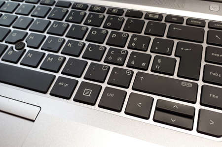 Detail of Laptop Keyboardの写真素材