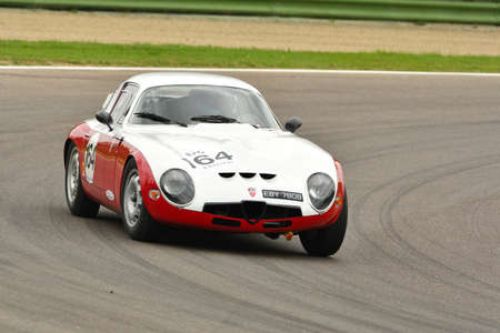 Imola Classic 26 October 2018 - ALFA ROMEO Giulia TZ 1964 driven by Franco MEINERS, during practice...