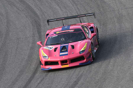 Mugello Circuit - Italy, 25 October 2019: Ferrari 488 Challenge in action during Race of Ferrari...