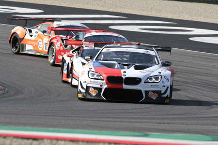 Mugello Circuit, Italy - 19 July, 2019: BMW M6 GT3 of BMW Italia Team, driven by Comandini Stefano...