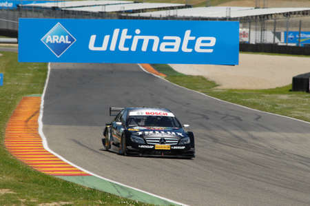 Mugello Circuit, Italy 2 May 2008: Ralf Schumacher in action with AMG Mercedes C-Klasse 2007 of...