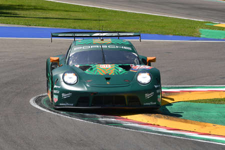 Imola, 12 May 2022: # 93 Porsche 911 RSR 19 of PROTON COMPETITION Team driven by Fassbender - Lietz...