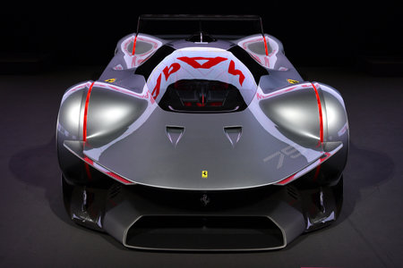 Scarperia, Mugello - 28 October 2023: Ferrari Vision Gran Turismo (Concept Car for Gran Turismo...