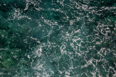 Image of seawater from the topの写真素材