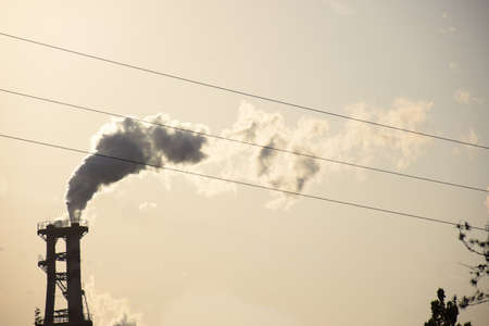 Industrial emissionsの写真素材
