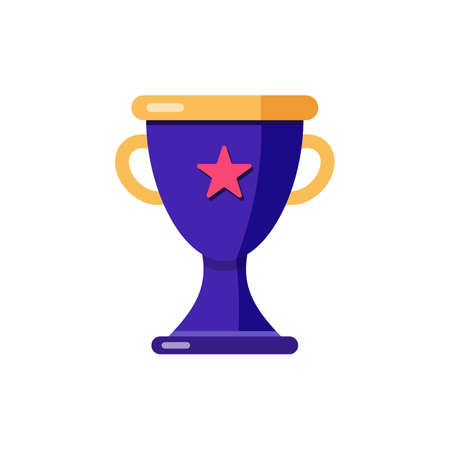 award trophy champion winner cup prize winのイラスト素材