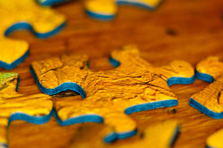 Puzzle closeup