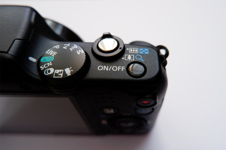 Ryazan, Russia - August 30, 2021:  Canon PowerShot SX170IS Digital Camera