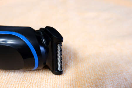 Clipper shaving head close up