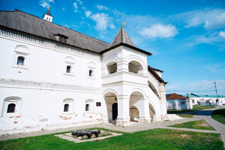 Ryazan, Russia - May 22, 2023: The territory of the Ryazan Kremlin in springのeditorial素材