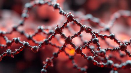 Abstract structures of the DNA molecule. Scientific or medical educationの素材