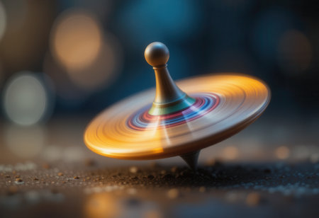 A Spinning Top in Motionの素材