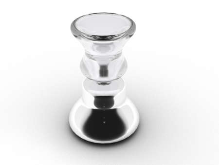 Illustration of a glass vaseの写真素材