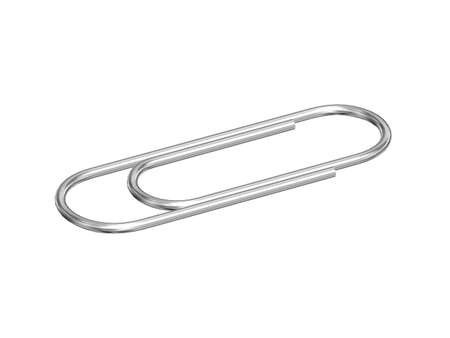 Illustration of a paper clipの写真素材