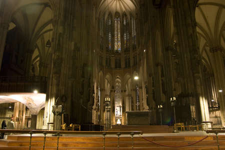 The famous cathedral of Cologne (Kolner Dom)の写真素材