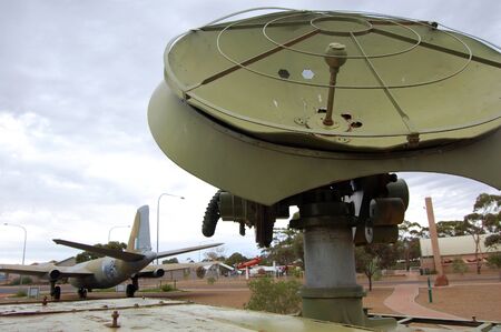 Open air space museum, Woomera, Australiaのeditorial素材