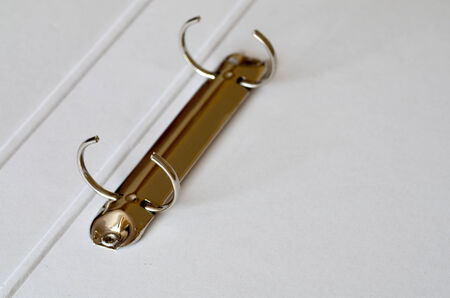 Image of an open ring binderの写真素材