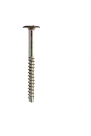 Isolated image of a screwの写真素材