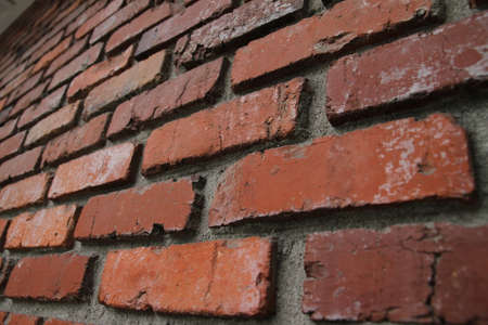Red brick wall texture background. Red brick wall texture background. Red brick wall texture background.の写真素材