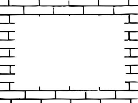 wall with place for textのイラスト素材