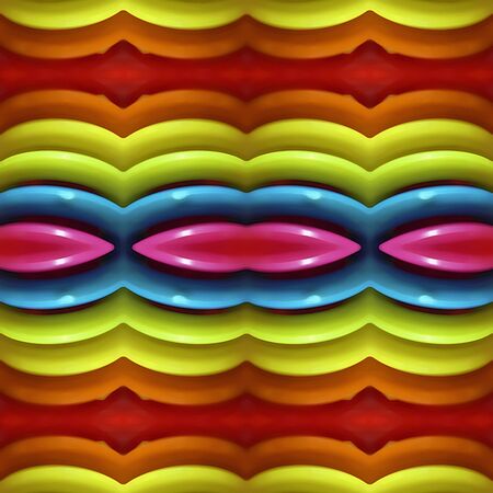 Multicolored abstract pattern design useful for backgrounds,textil, textures etc の写真素材