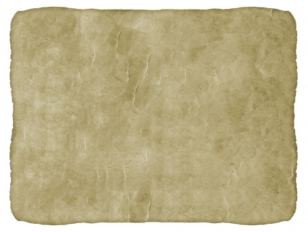 Old wasted and cracked paper in white background.の写真素材
