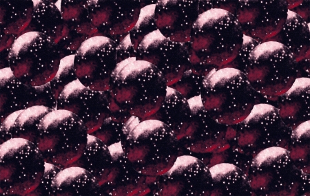 Drink bubbles texture design in blue and red colors.の写真素材