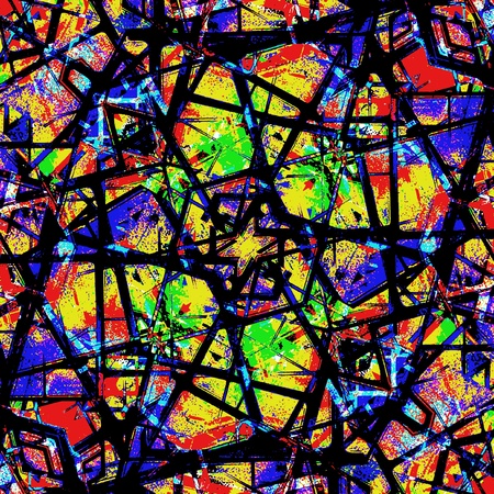 Digital abstract background pattern in mutlicolored tones.の写真素材