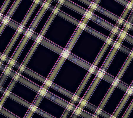 Modern geometric abstract pattern in yellow and blue tones also useful as background.