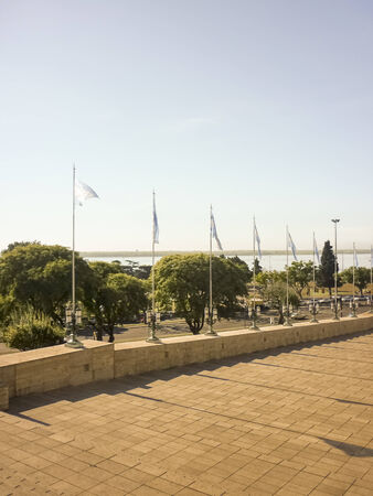 ROSARIO, ARGENTINA , JULY 2014 -The National Flag Park In Rosario is the place where General Manuel...