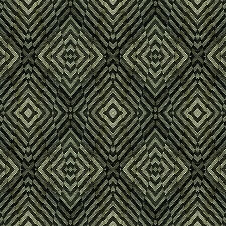 Digital collage and photo manipulation technique geometric modern decorative pattern in pale brown tones.の写真素材