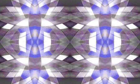 Digital style futuristic abstract pattern background in cold and white tones.の写真素材