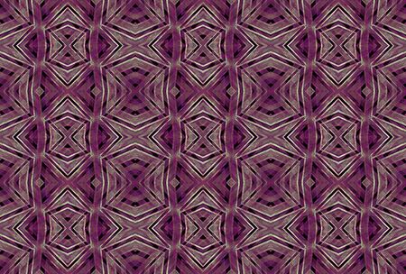 Digital art futuristic abstract texture geometric modern pattern in vivid magenta colors.の写真素材