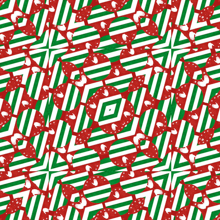 Digital collage technique abkhazia flag motif geometric pattern in square format.の写真素材