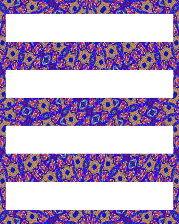 Digital technique abstract geometric stripes pattern background design in mixed, colorsの写真素材