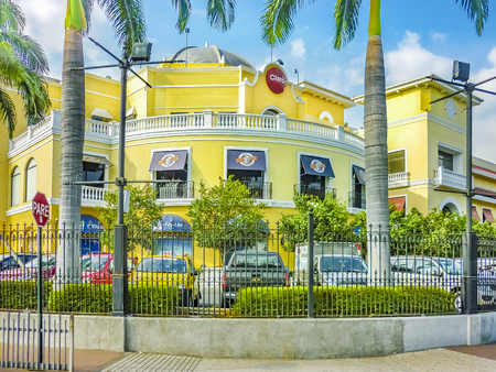 GUAYAQUIL, ECUADOR, DECEMBER - 2016 - Elegant old style building at Guayaquil, Ecuadorのeditorial素材