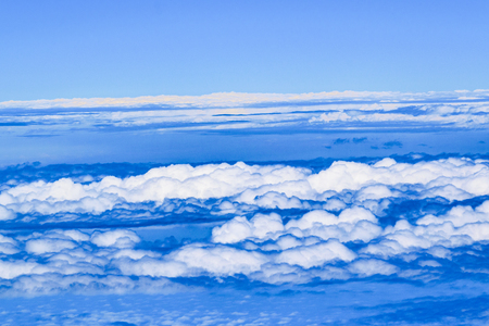 Clouds and sky background photoの写真素材