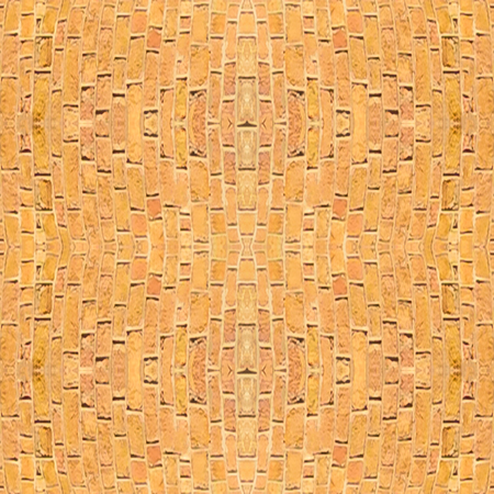 Digital abstract geometric seamless pattern background design in orange colorsの写真素材