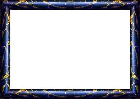 White frame background with decorated design borders.