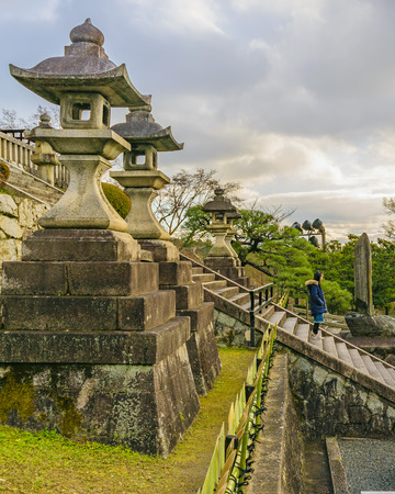 KYOTO, JAPAN, JANUARY - 2019 - Unesco world heritage kyomizudera temple at higashiyama district, kyoto, japanのeditorial素材