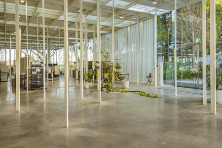 KANAGAWA, JAPAN, JANUARY - 2019 - Interior view of kanagawa technology institute university, atsugi, japanのeditorial素材